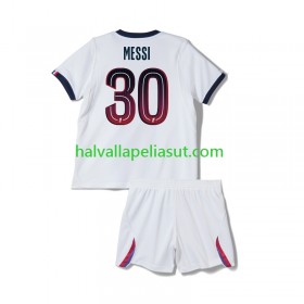 Jalkapallo Pelipaidat/Peliasut Paris Saint-Germain Lionel Messi 30 Lasten Vieraspaita 2026-2027 Lyhythihainen